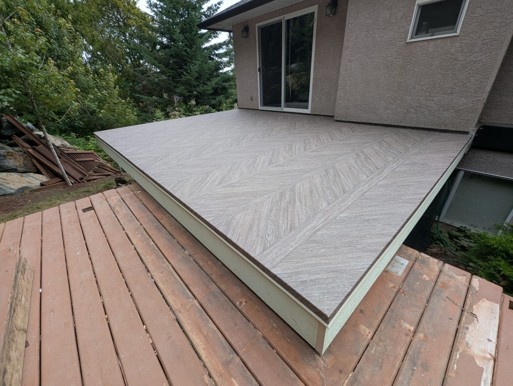 Vinyl Deck Installation Gordon Head
